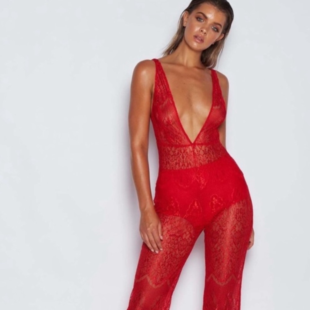MESHKI ADELA JUMPSUIT SIZE XS